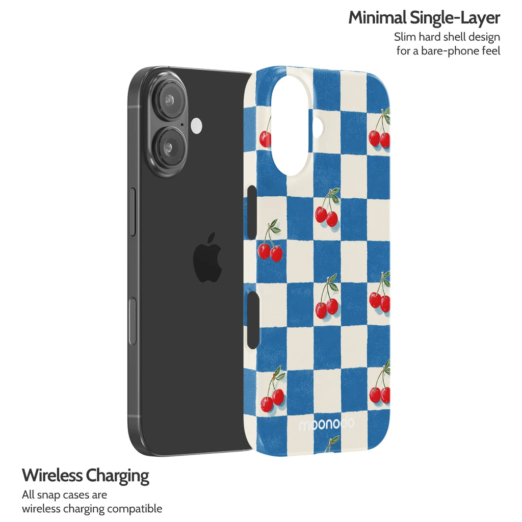 Cherry Check - iPhone 16 Case