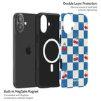 Cherry Check - iPhone 16 Plus Case