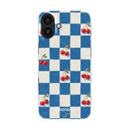 Cherry Check - iPhone 16 Plus Case