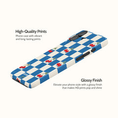 Cherry Check - iPhone 16 Plus Case