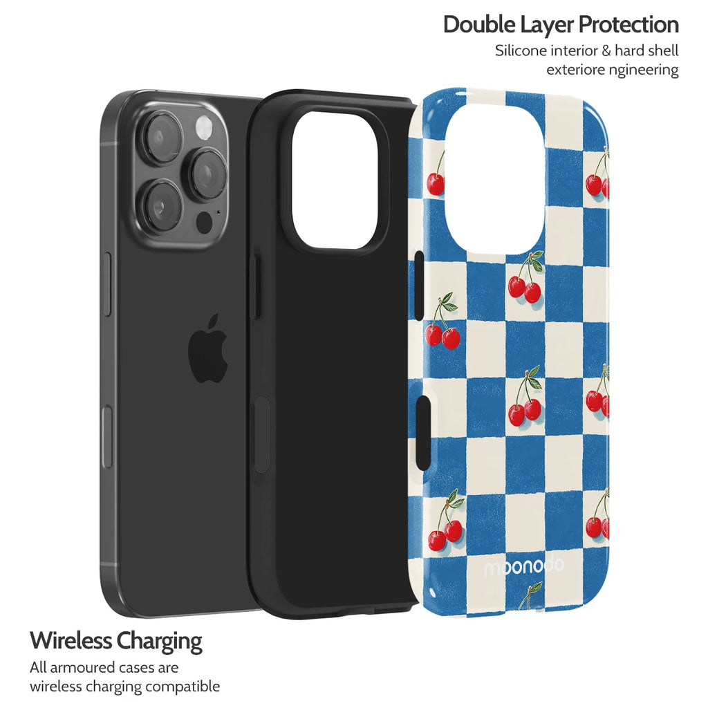 Cherry Check - iPhone 16 Pro Case