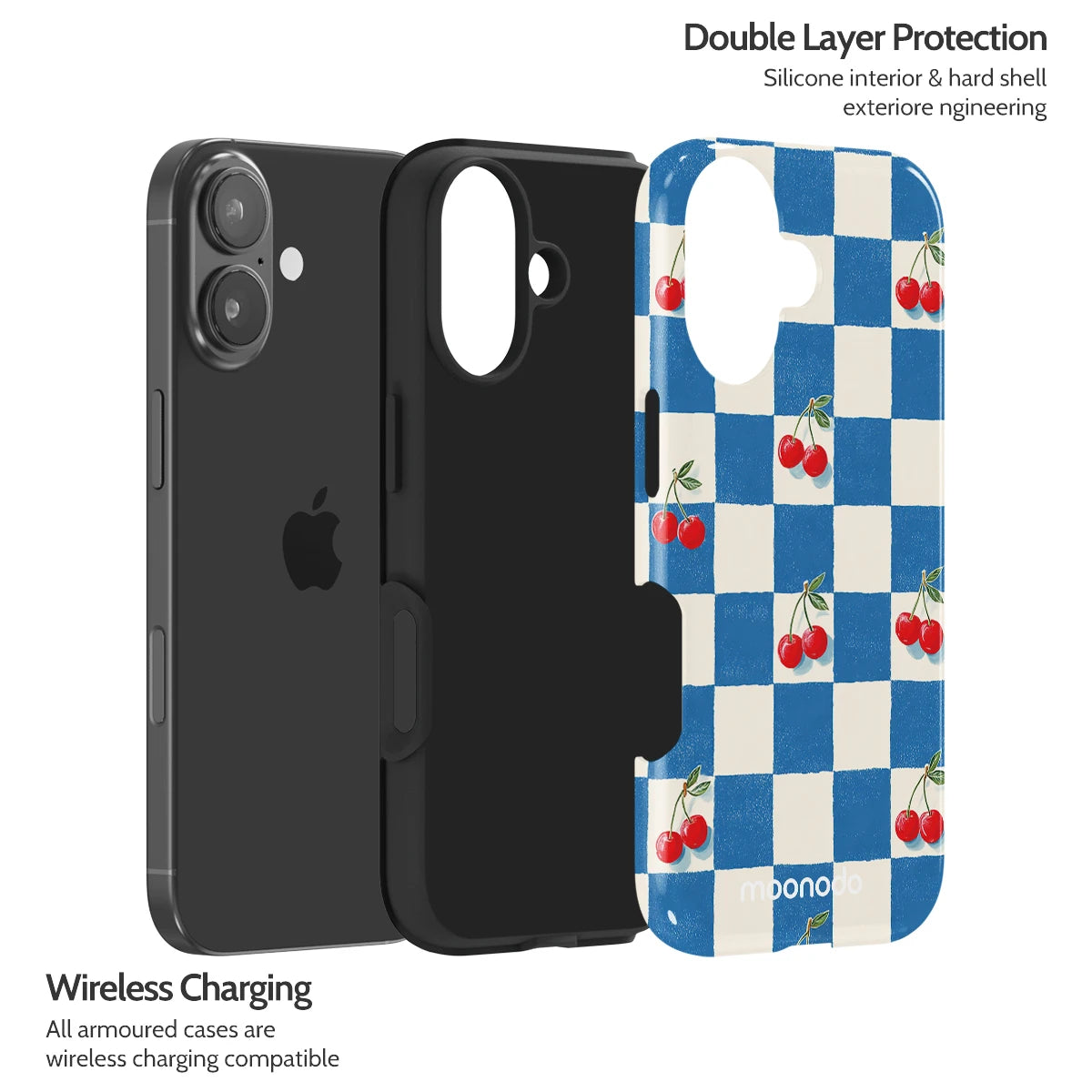 Cherry Check - iPhone 17 Case