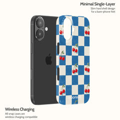Cherry Check - iPhone 17 Case