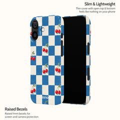 Cherry Check - iPhone 17 Case
