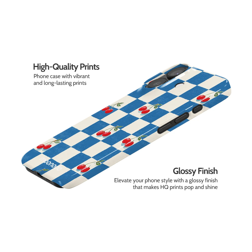 Cherry Check - iPhone 17 Case