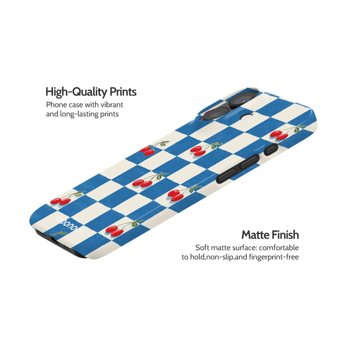 Cherry Check - iPhone 17 Case