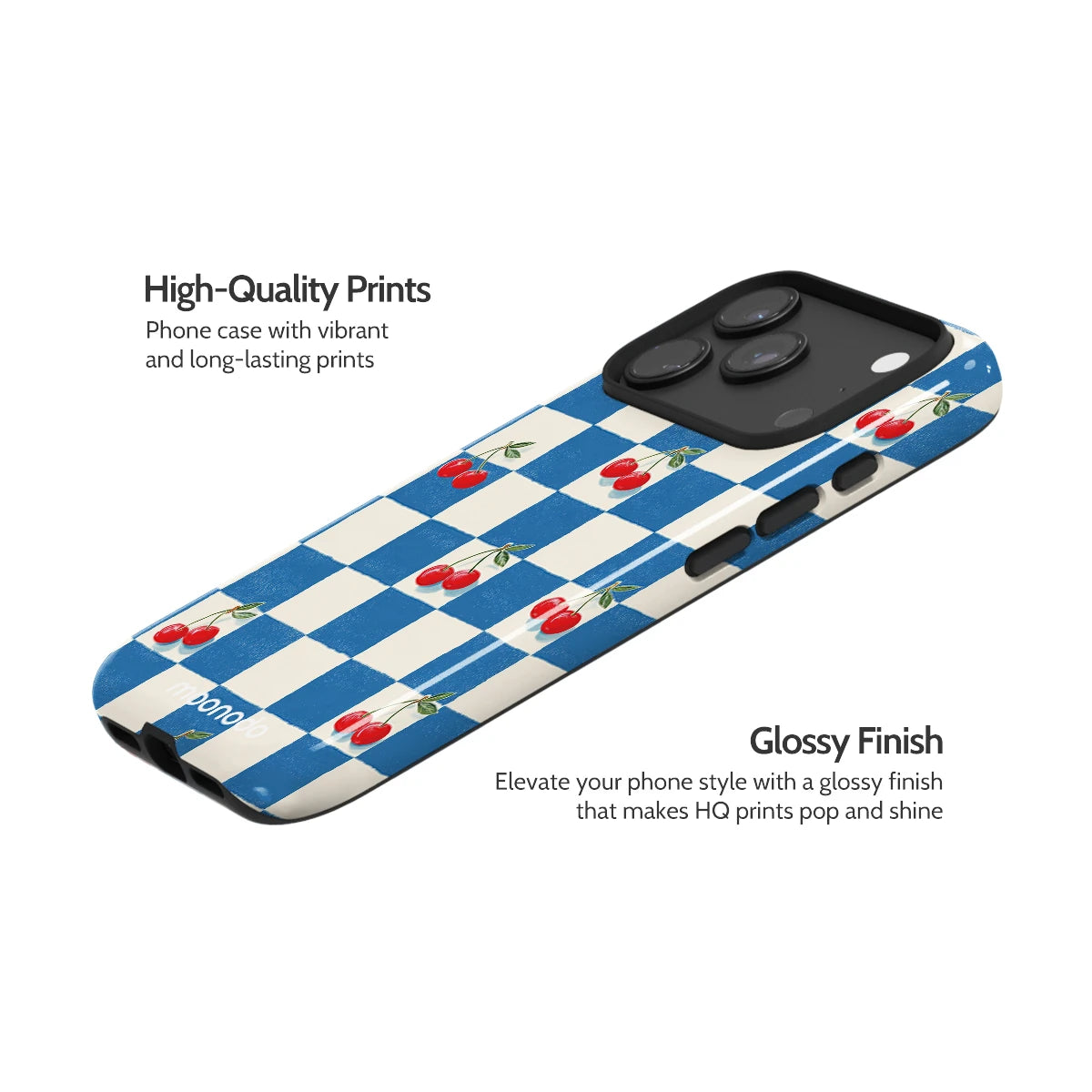 Cherry Check - iPhone 17 Pro Case