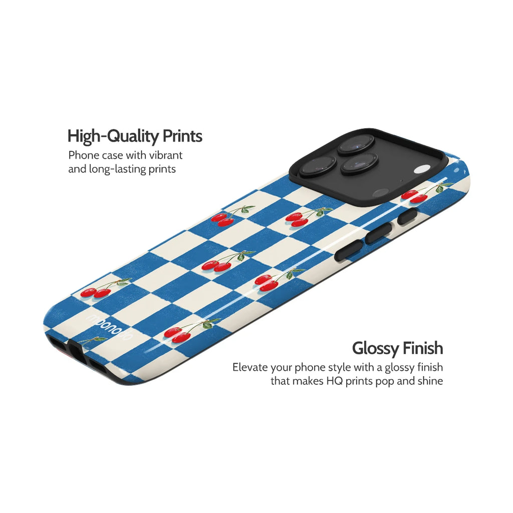 Cherry Check - iPhone 17 Pro Max Case