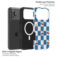 Cherry Check - iPhone 17 Pro Max Case