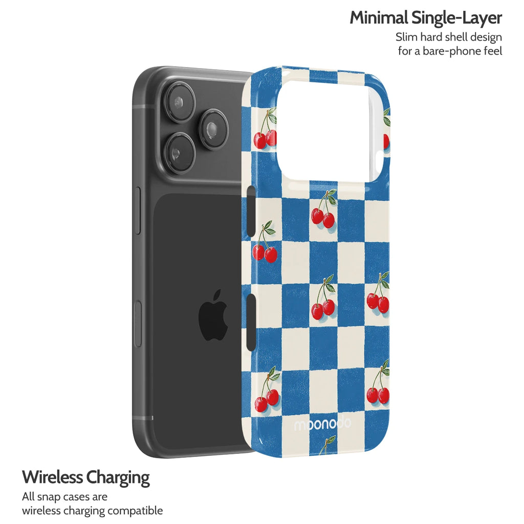 Cherry Check - iPhone 18 Pro Case