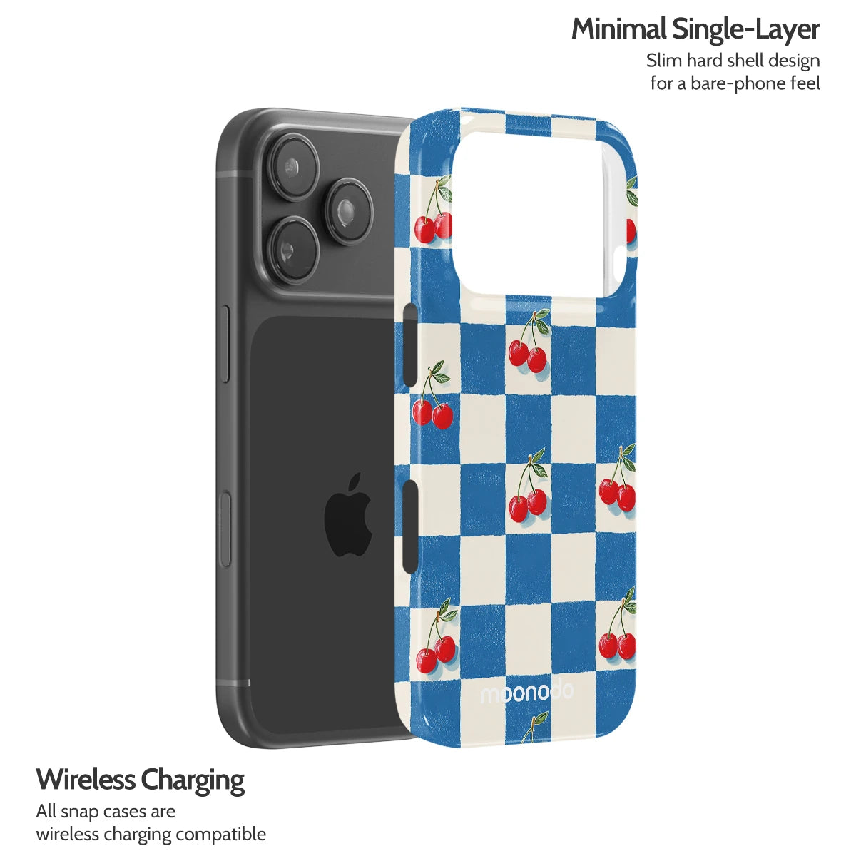 Cherry Check - iPhone 18 Pro Case