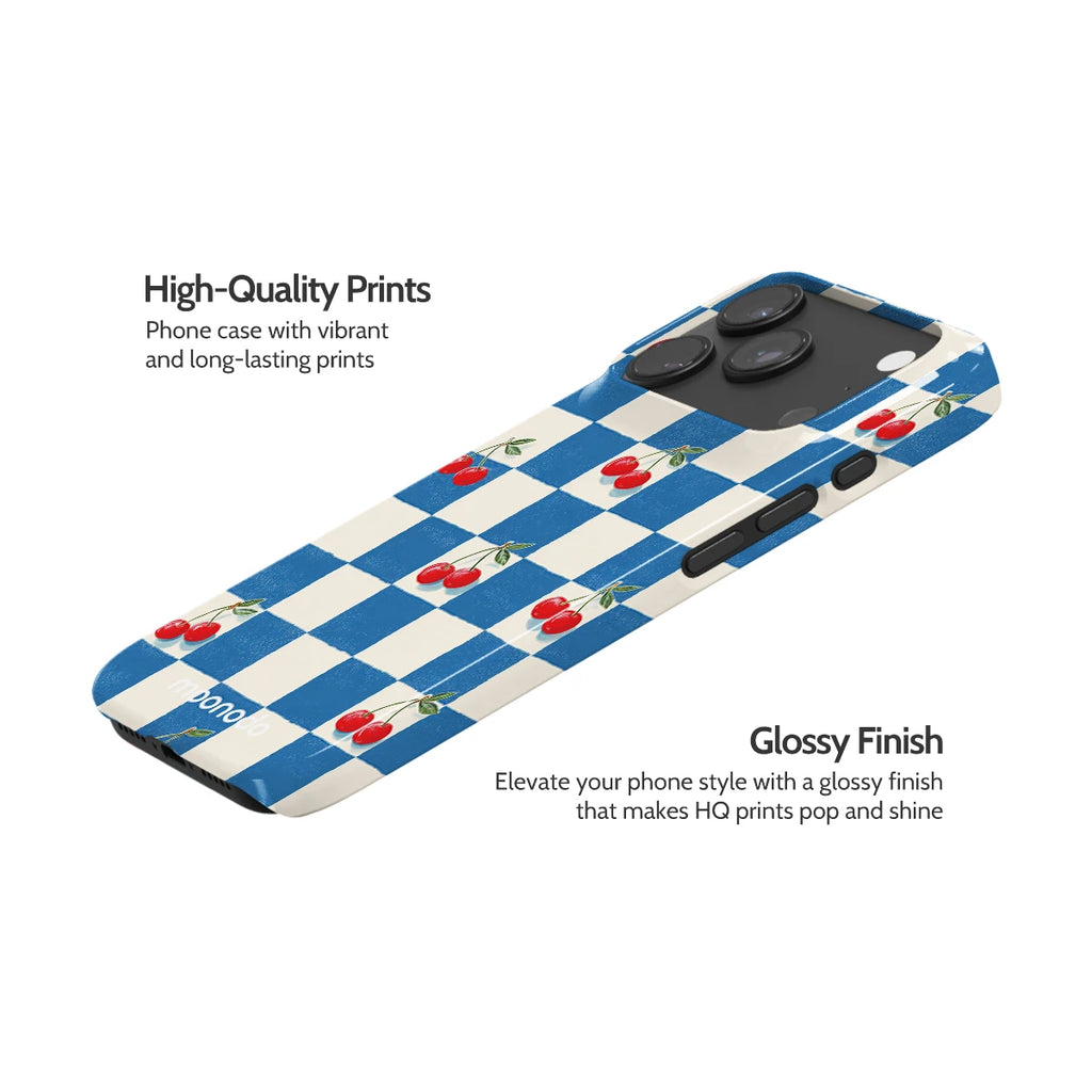 Cherry Check - iPhone 18 Pro Case