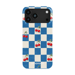 Cherry Check - iPhone 18 Pro Max Case