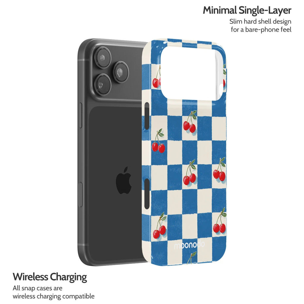 Cherry Check - iPhone 18 Pro Max Case