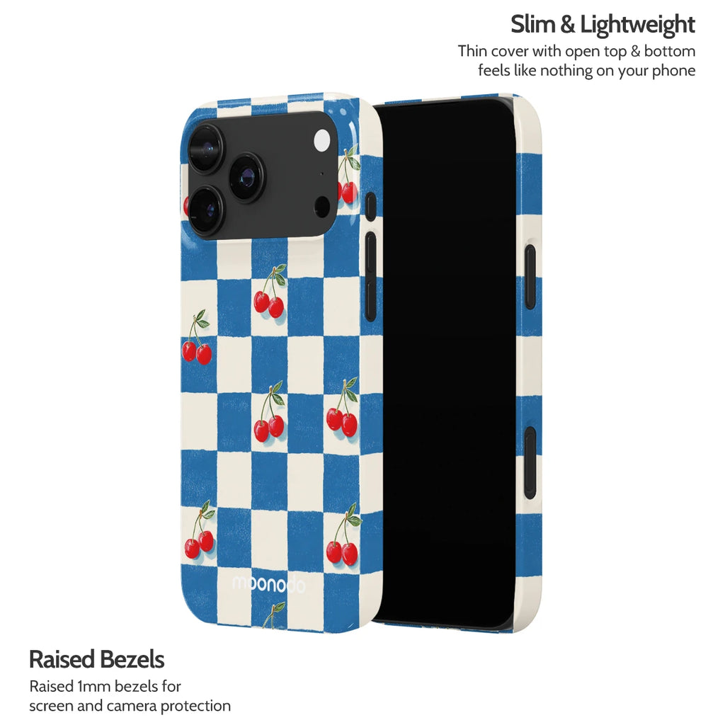 Cherry Check - iPhone 18 Pro Max Case