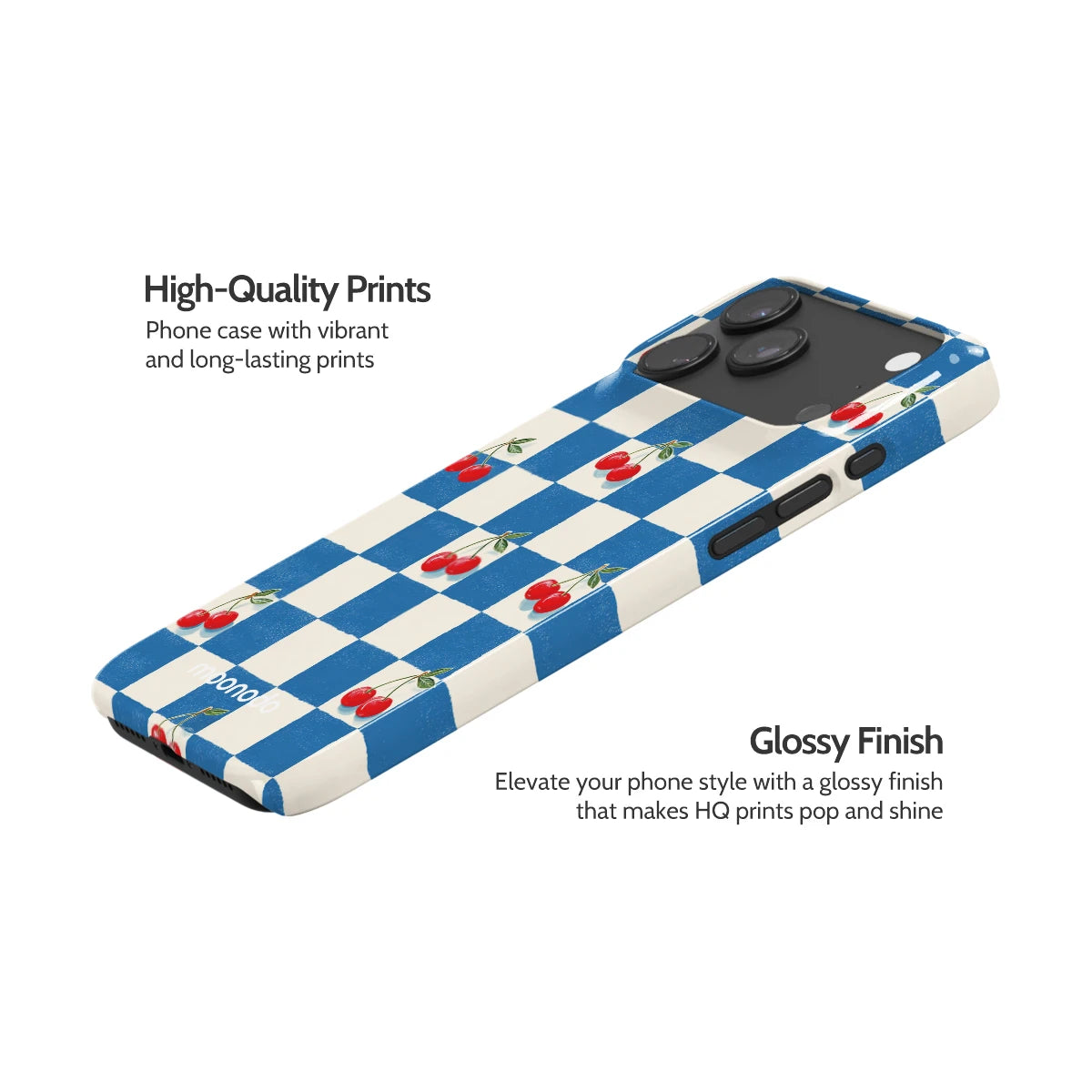 Cherry Check - iPhone 18 Pro Max Case