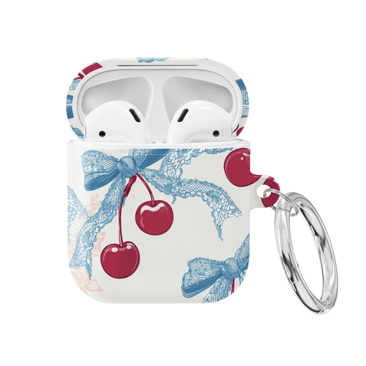 Lace Cherry - AirPods 1 & 2 Case