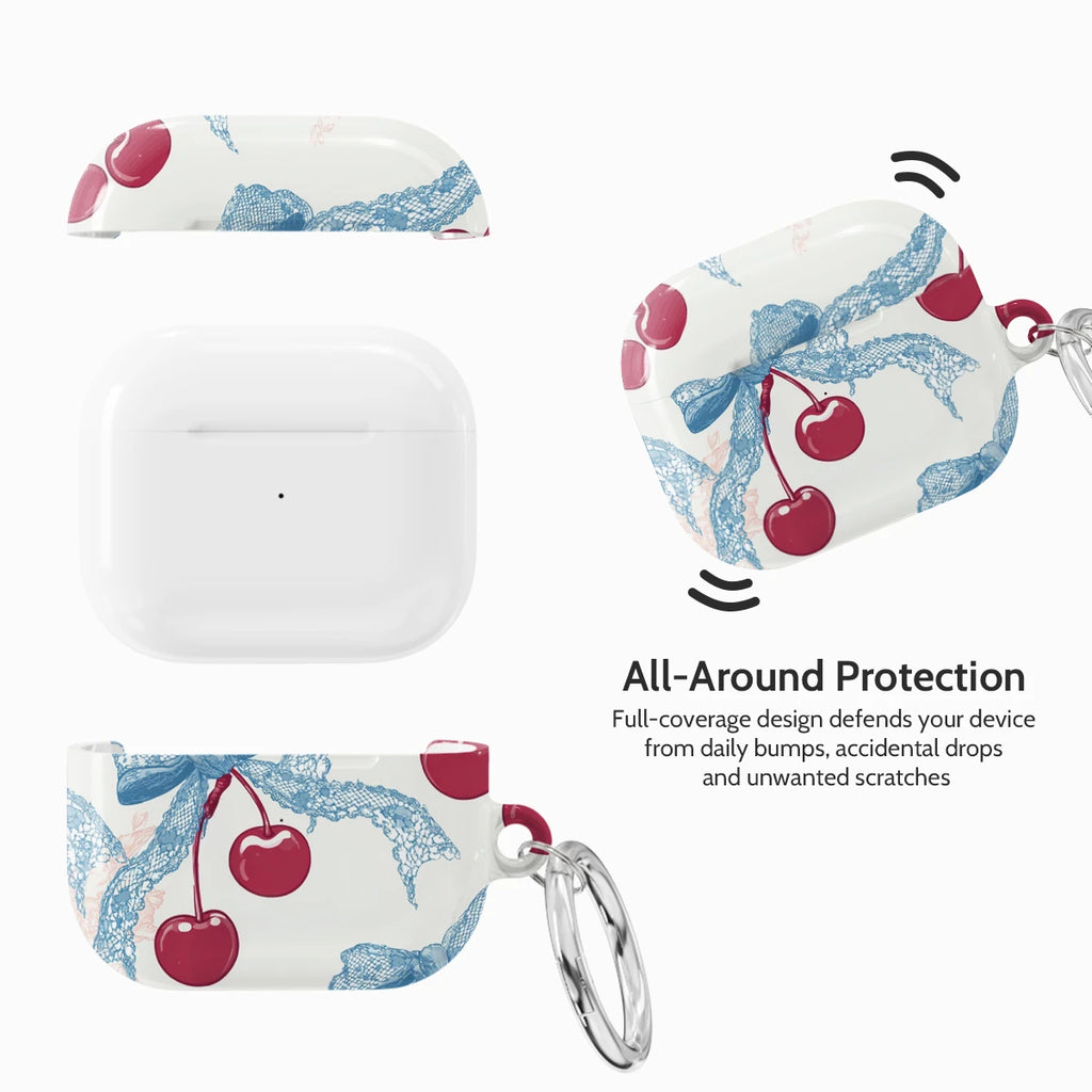 Lace Cherry - AirPods 3 Case