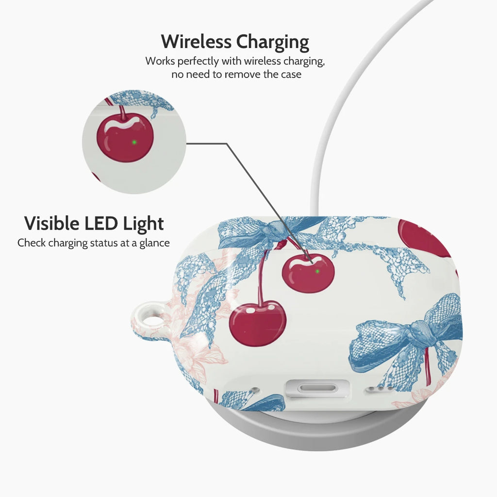 Lace Cherry - AirPods Pro 2 Case