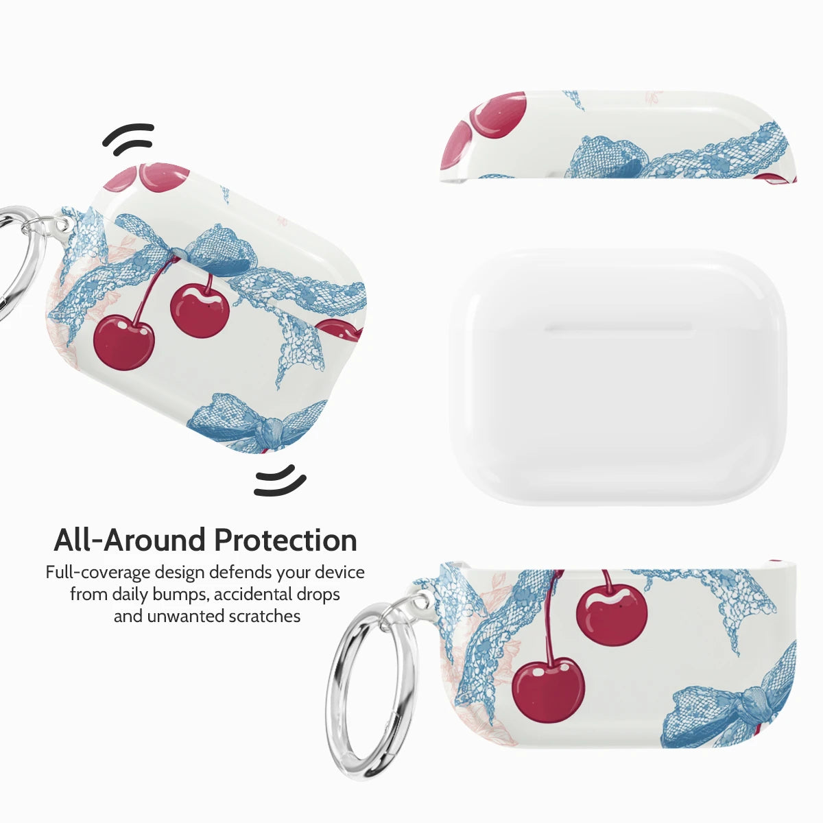 Lace Cherry - AirPods Pro 3 Case