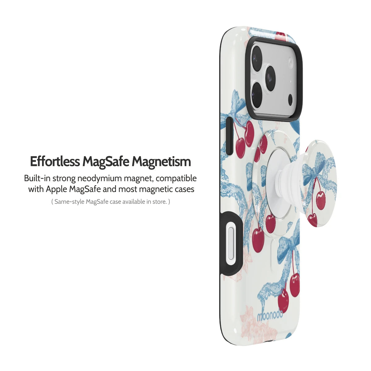 Lace Cherry - MagSafe Grip