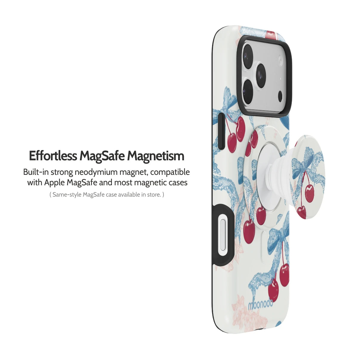 Lace Cherry - MagSafe Grip