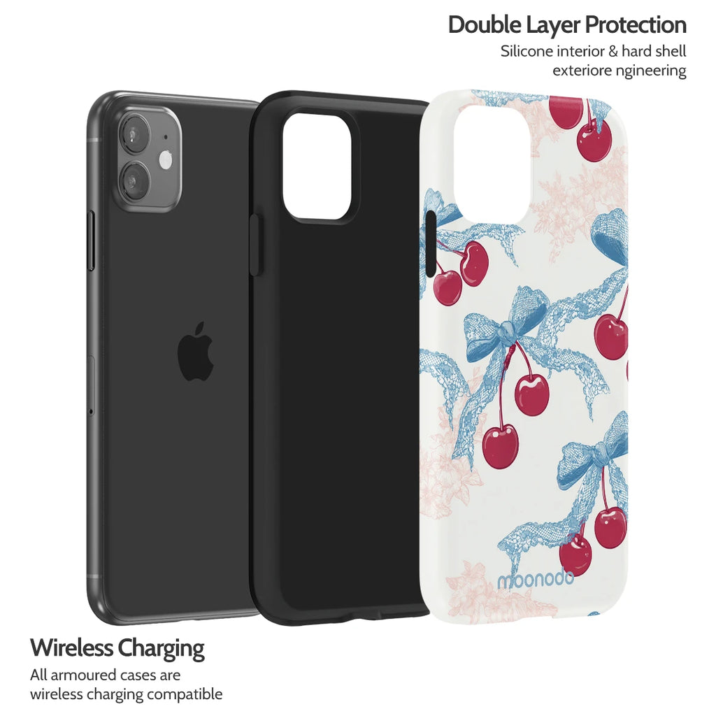 Lace Cherry - iPhone 11 Case