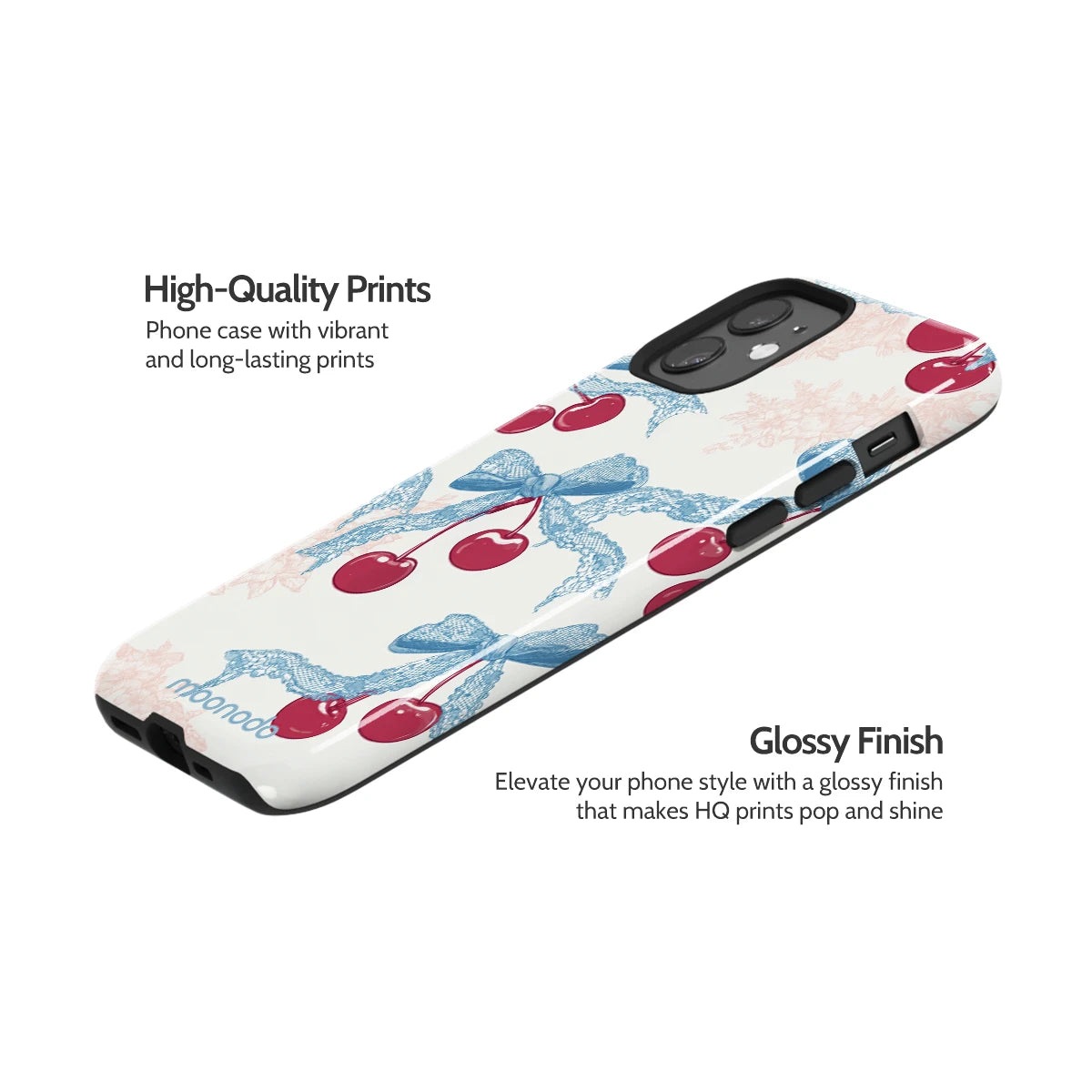 Lace Cherry - iPhone 12 Case