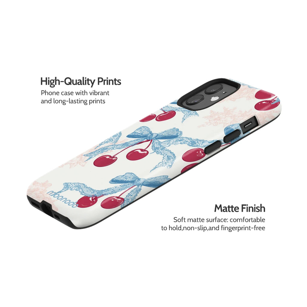 Lace Cherry - iPhone 12 Case
