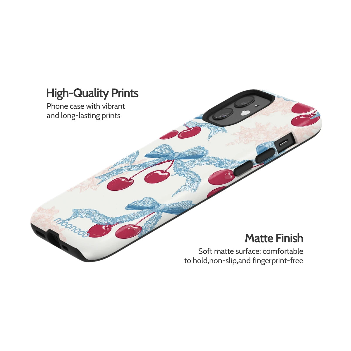 Lace Cherry - iPhone 12 Case