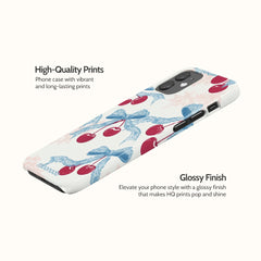 Lace Cherry - iPhone 12 Case