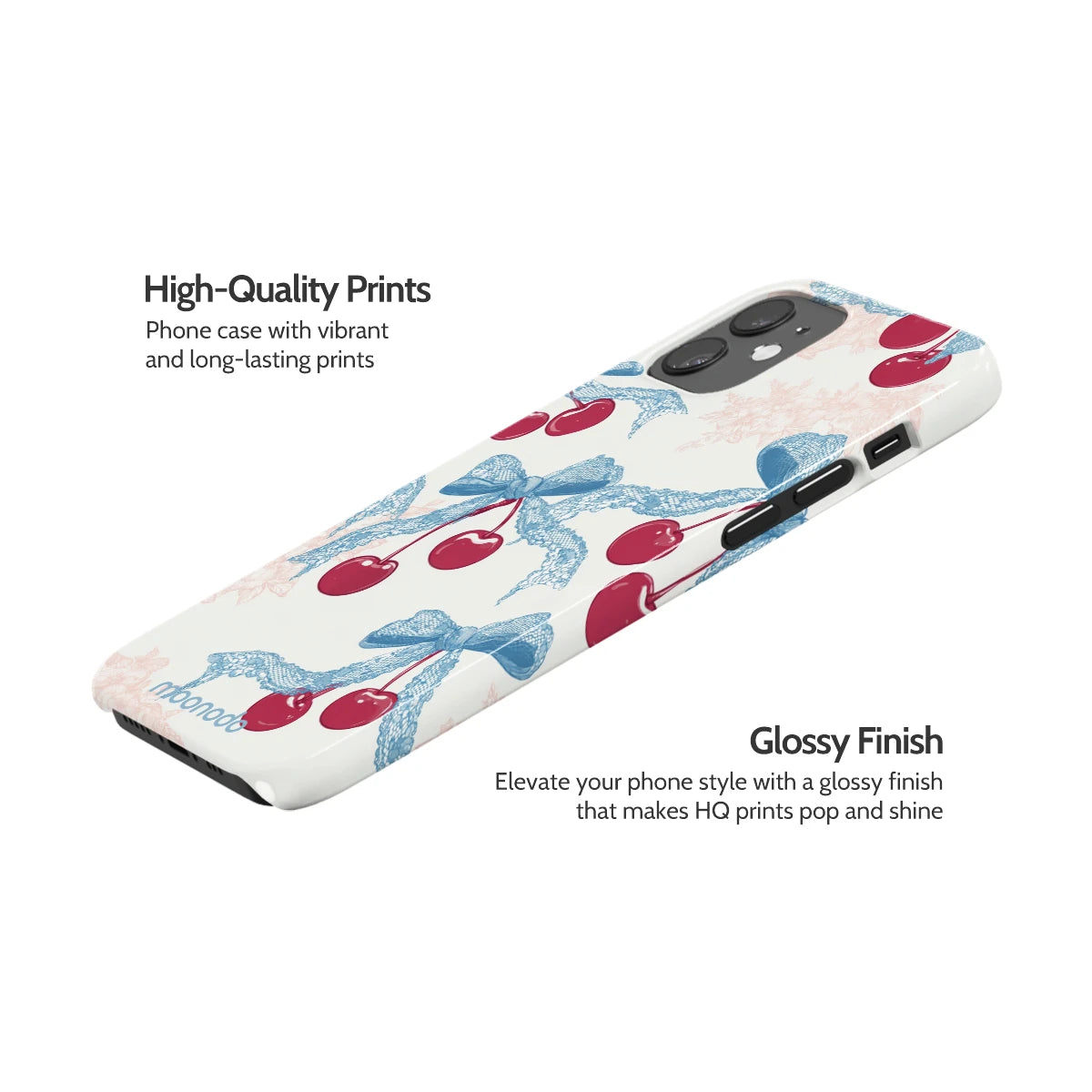 Lace Cherry - iPhone 12 Case