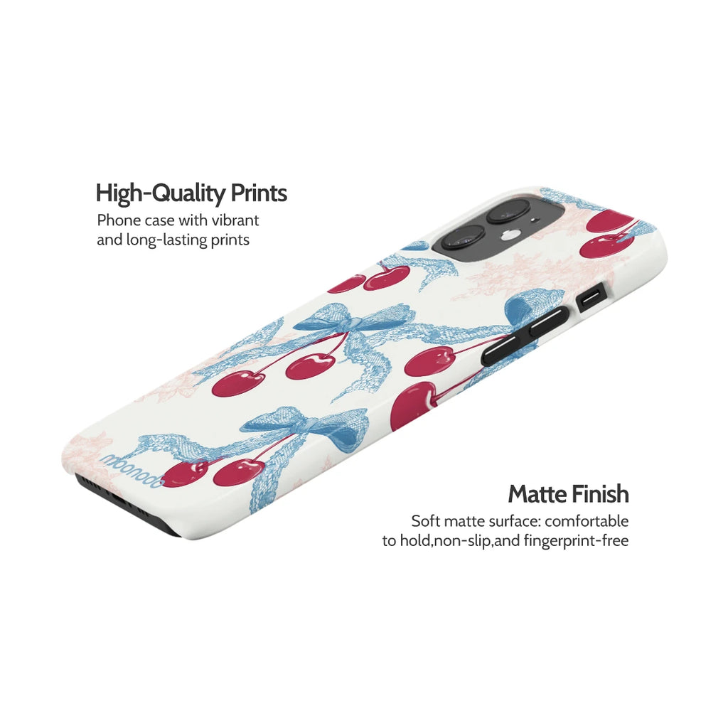 Lace Cherry - iPhone 12 Case