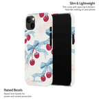 Lace Cherry - iPhone 13 Case