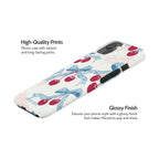 Lace Cherry - iPhone 13 Case