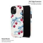 Lace Cherry - iPhone 13 Mini Case