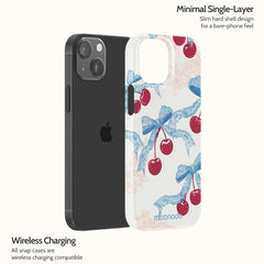Lace Cherry - iPhone 13 Mini Case