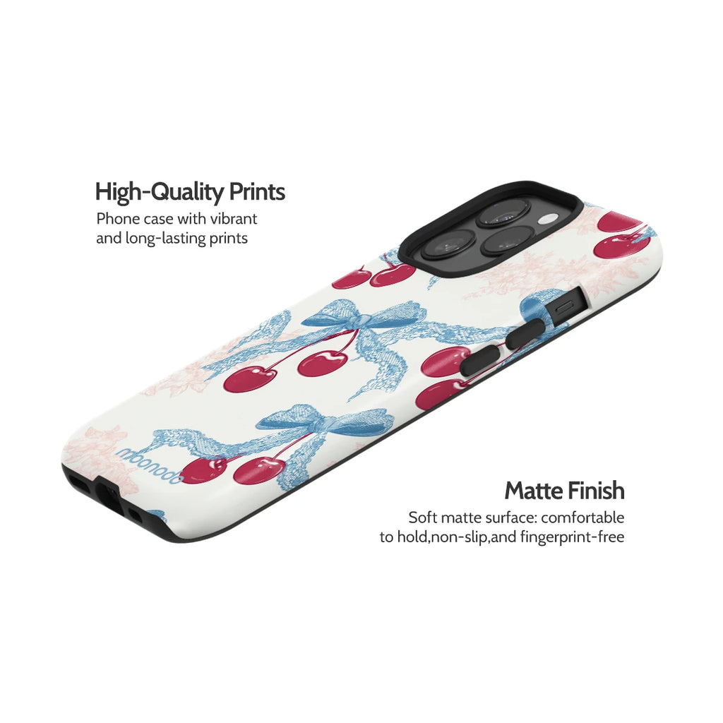 Lace Cherry - iPhone 13 Pro Case