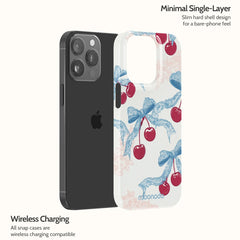 Lace Cherry - iPhone 13 Pro Case