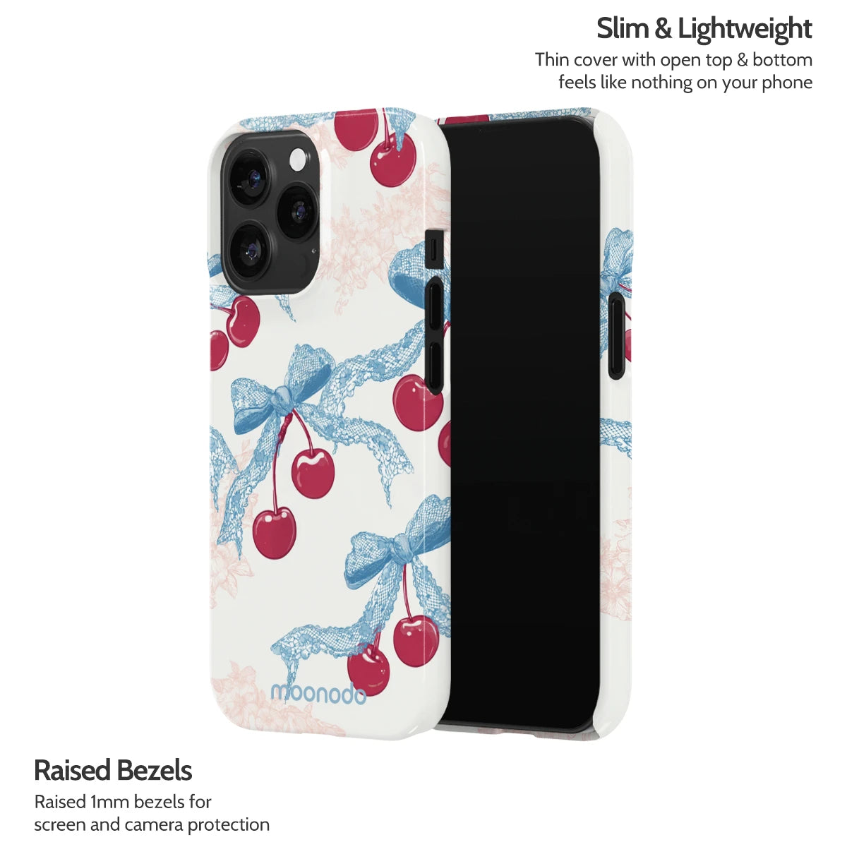 Lace Cherry - iPhone 13 Pro Case