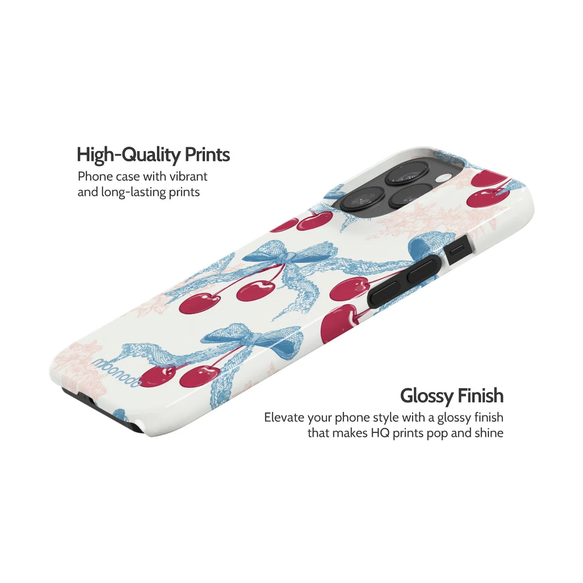 Lace Cherry - iPhone 13 Pro Case