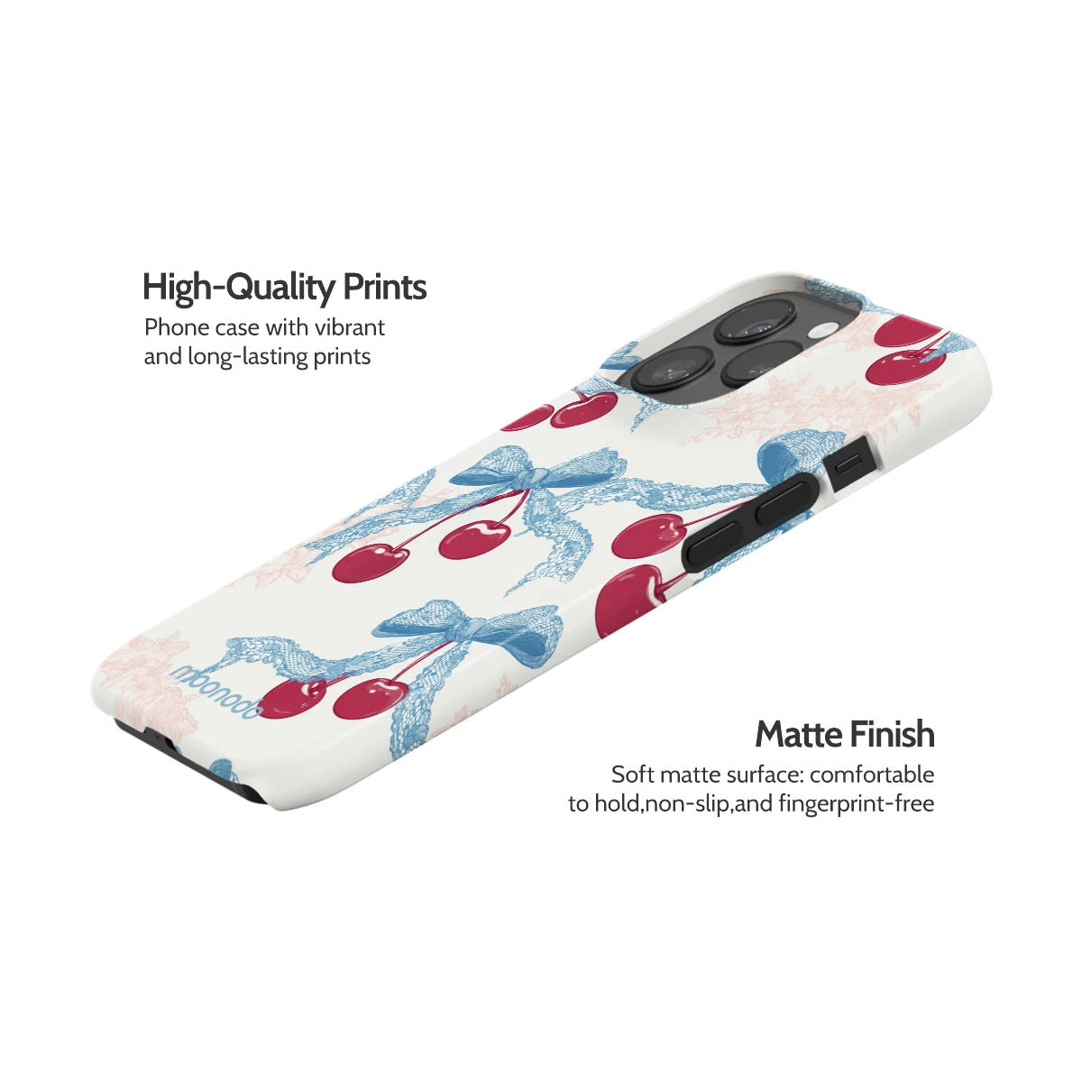 Lace Cherry - iPhone 13 Pro Case