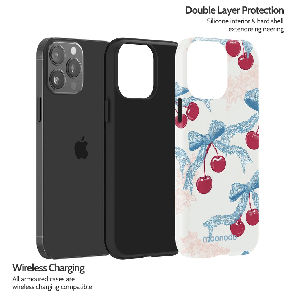 Lace Cherry - iPhone 13 Pro Max Case
