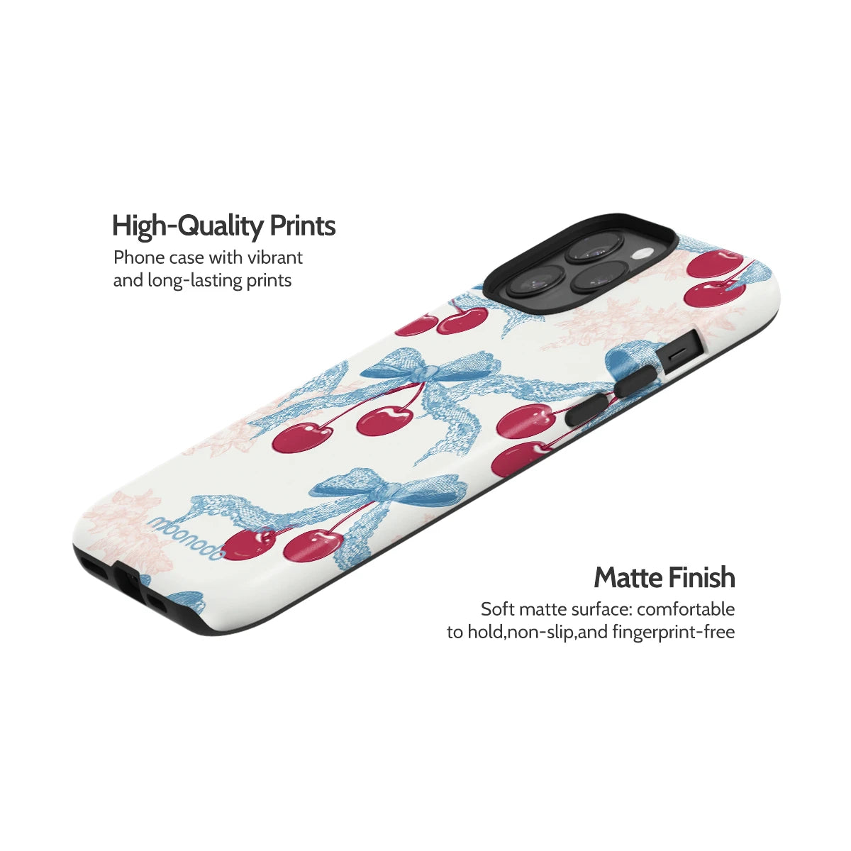 Lace Cherry - iPhone 13 Pro Max Case