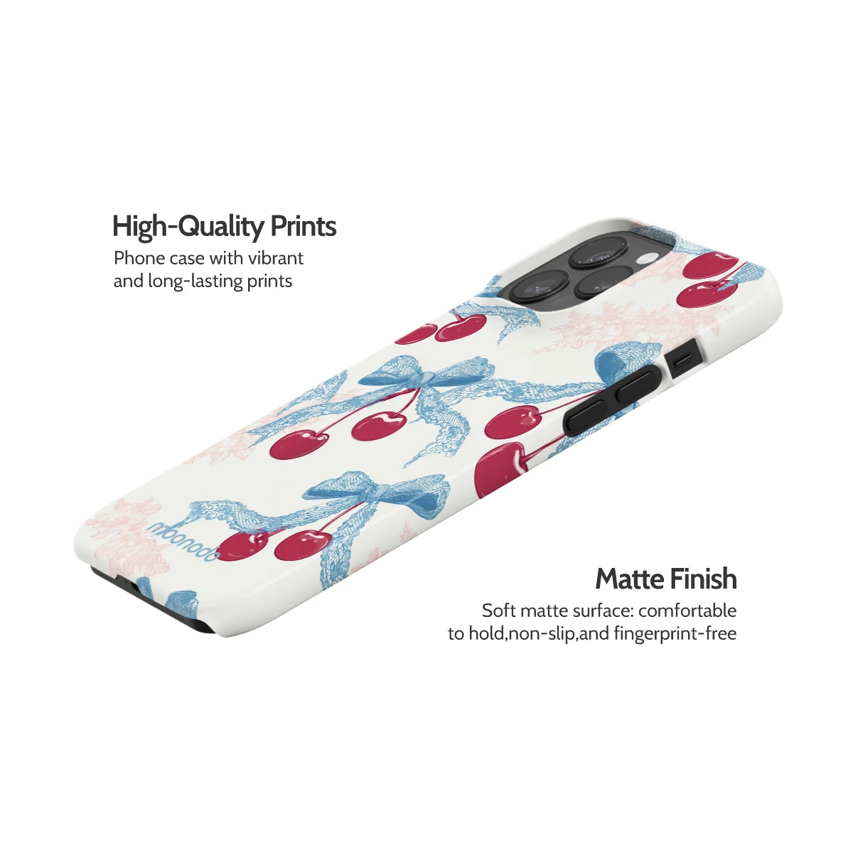 Lace Cherry - iPhone 13 Pro Max Case