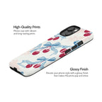 Lace Cherry - iPhone 14 Case