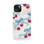 Lace Cherry - iPhone 14 Case