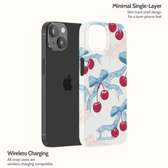 Lace Cherry - iPhone 14 Case