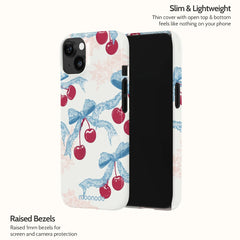 Lace Cherry - iPhone 14 Case
