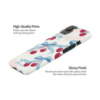 Lace Cherry - iPhone 14 Case